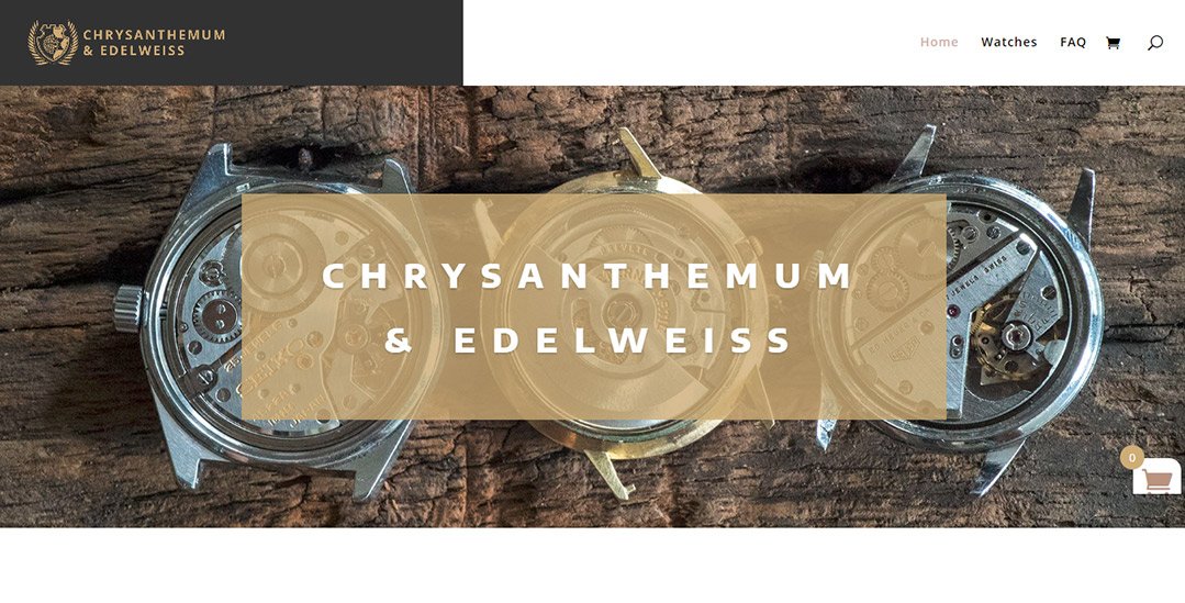 Chrysanthemum & Edelweiss